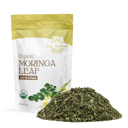 Halo Naturals Organic Moringa Leaf: Pure, Potent, and Convenient