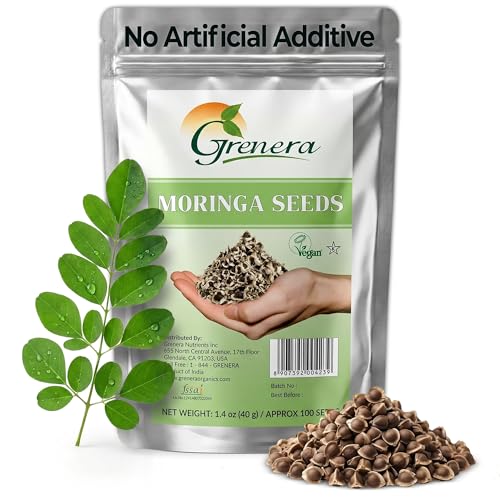 Grenera 100 Count Moringa Oleifera Seeds