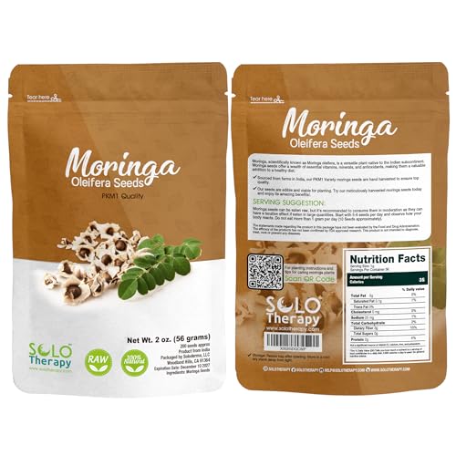 Premium Moringa Seeds for Planting and Edible Use